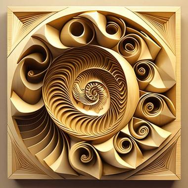 3D model golden ratio (STL)